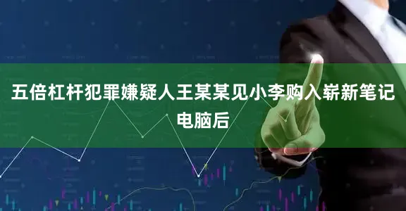 五倍杠杆犯罪嫌疑人王某某见小李购入崭新笔记电脑后